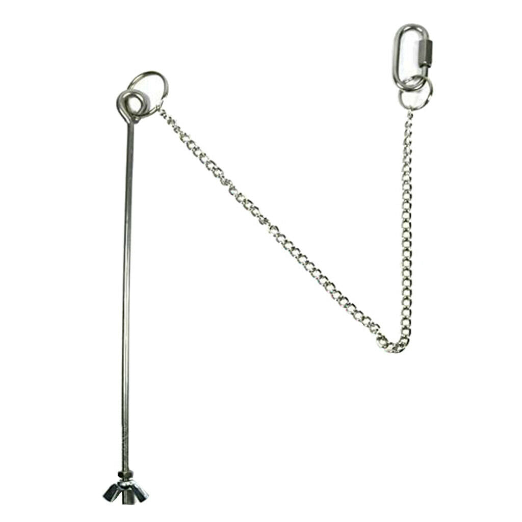 Stainless Steel Bird Food Holder Parrots Canary Macaws Finches Cockatiel