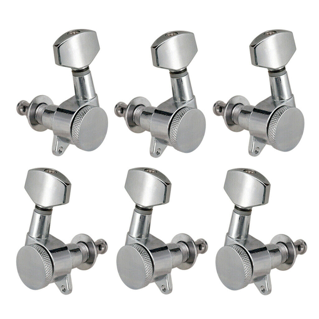 3L3R Electric Guitar Sealed Closed Tuning Pegs Machine Heads Knobs Accessory