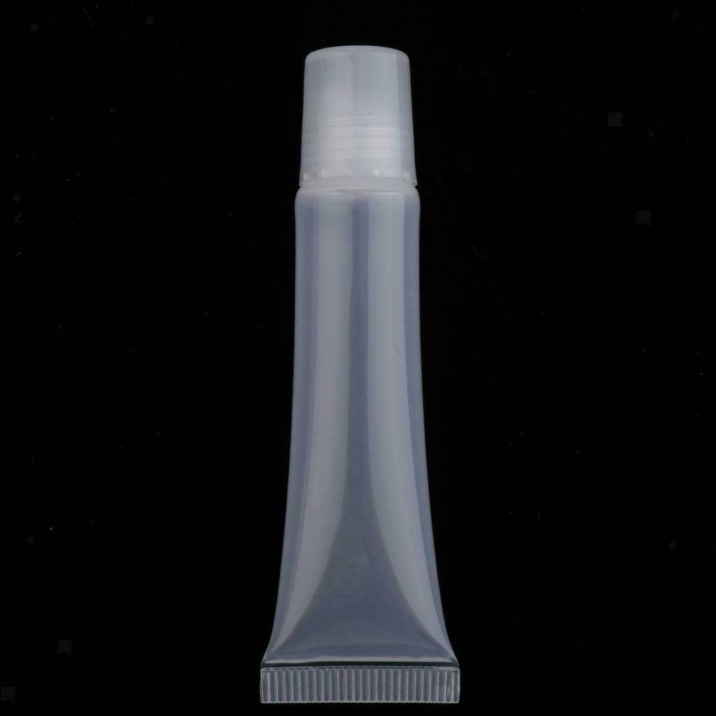 40 Pieces Lip Gloss Squeeze Tubes Portable Mini Bottles Vials Containers