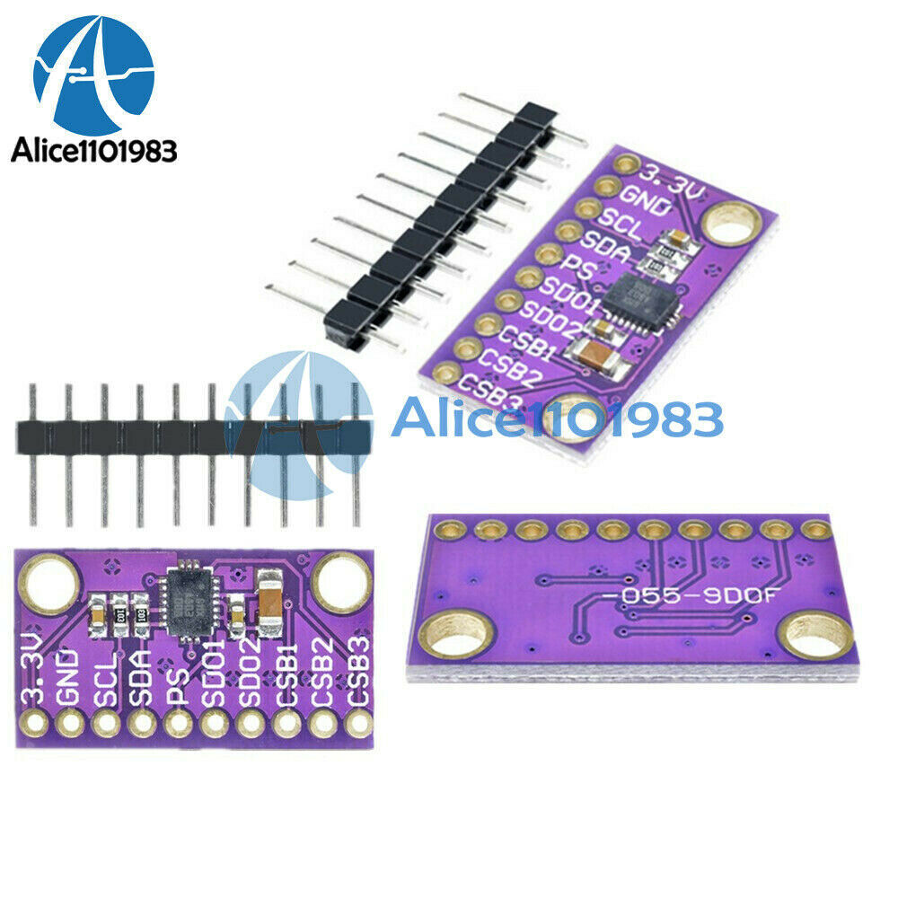 9DOF IMU BMX055 Precision integrated 9-axis attitude Sensor Module mpu9250