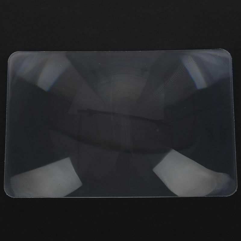 Magnifier Fresnel Lens Page 3x Magnifying Sheet 180x120x0.5mm L2N6