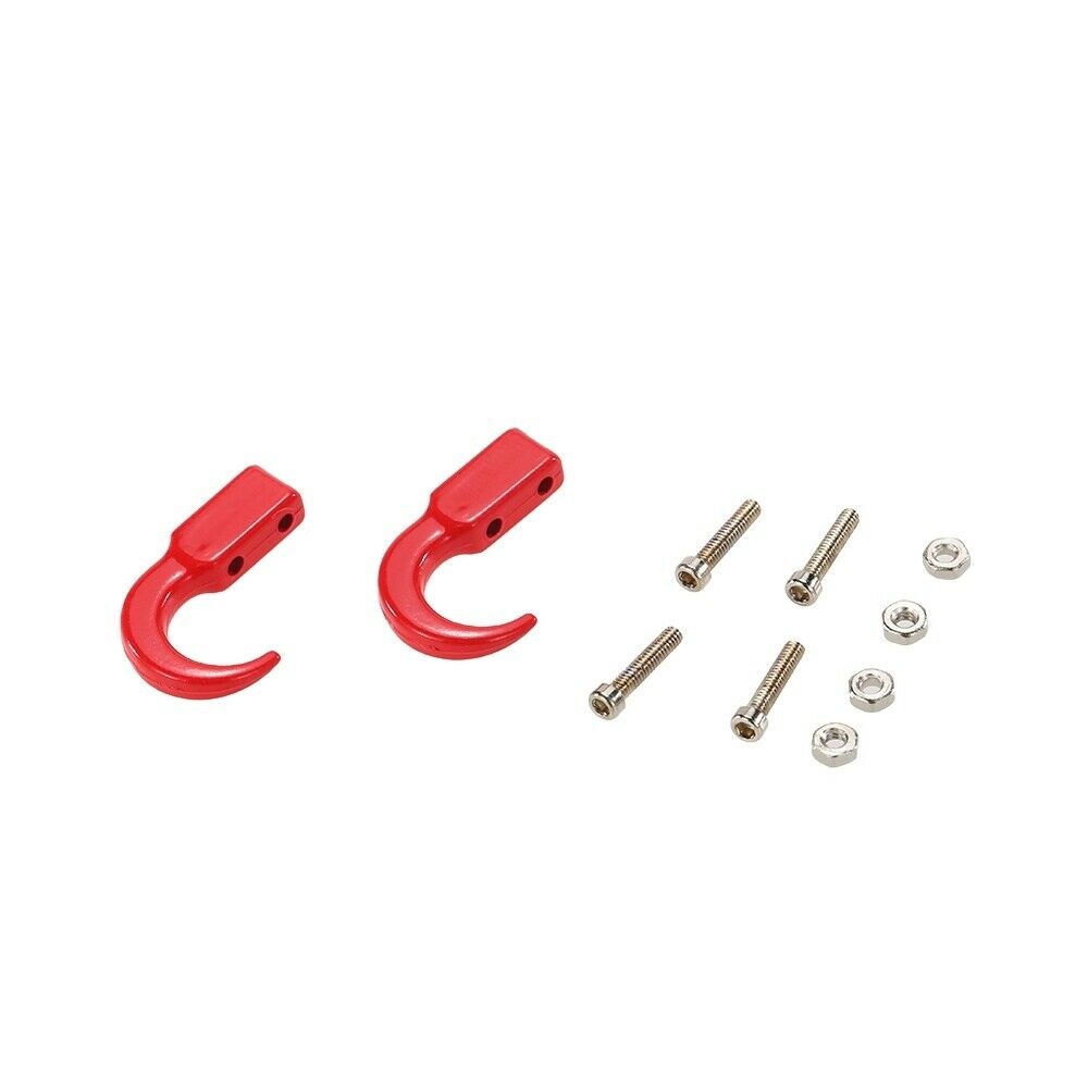 1 Set Trailer Winch Hook For RC 1/10 Axial Scx10  D90 D110 TF2 Car Accs