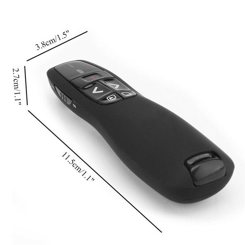 2.4GHz USB Wireless Remote Control Presentation Mouse Presenter PPT Clicker B Re