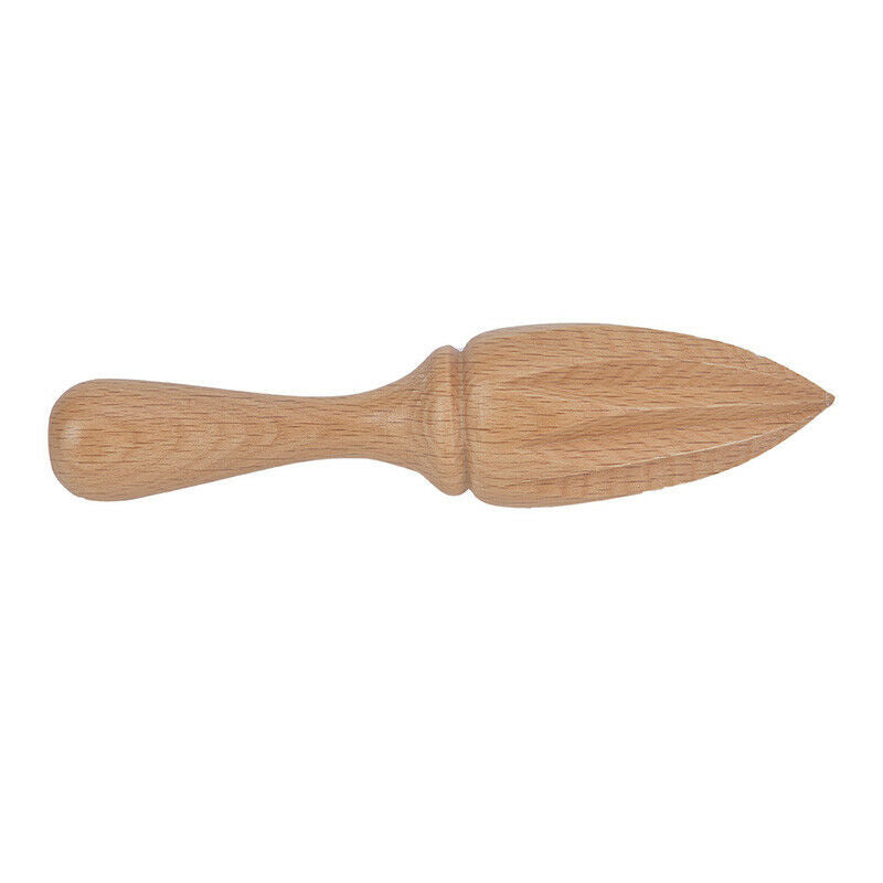Wooden Lemon Squeezer Hand Press Juicer Fruit Orange Citrus Extractor Rea.l8