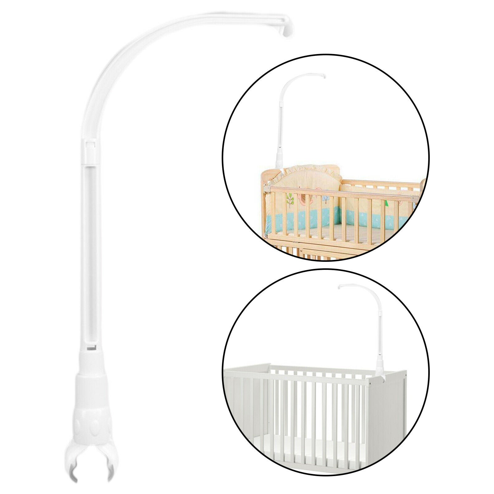 Baby Crib Mobile Bed Holder Rotated Arm Bracket Baby Room Decor