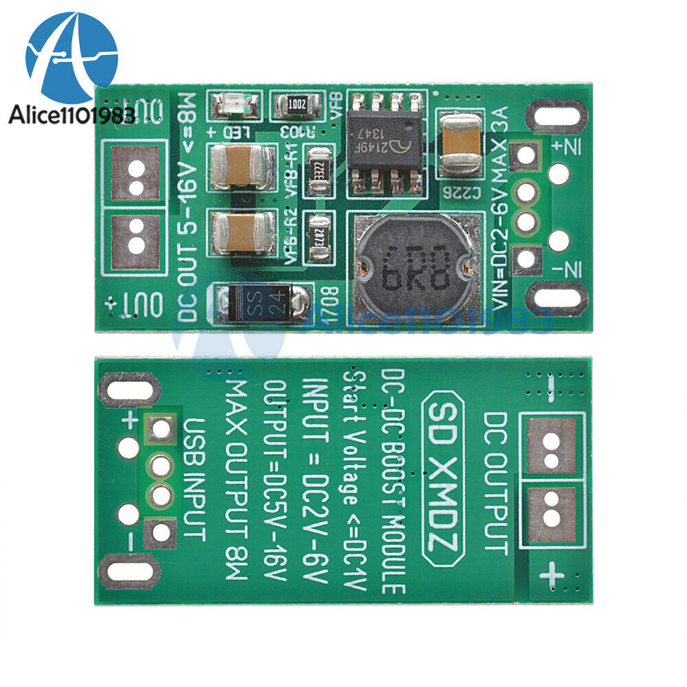 8W USB Input DC-DC 5V to 12V Converter Step Up Power Supply Boost Module