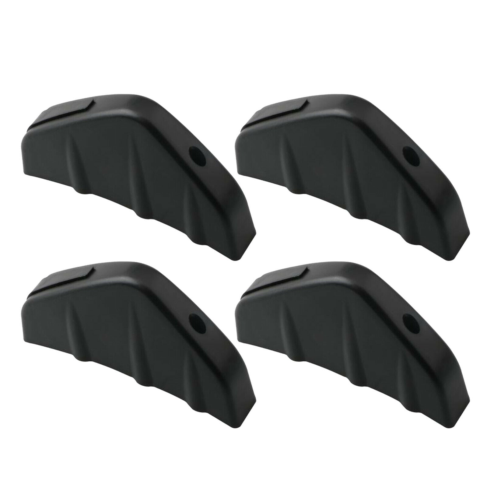 4Pieces Rear Bumper Diffuser SUV Auto Car Fender Skirt Lip Splitter Sturdy