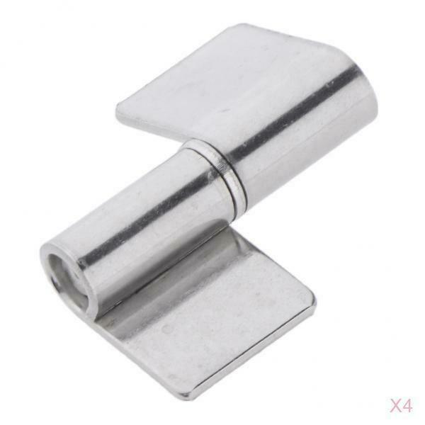 New 4 Pieces 29x2mm Stainless Steel Weld On Hinges Gate Hinges Heavy Duty