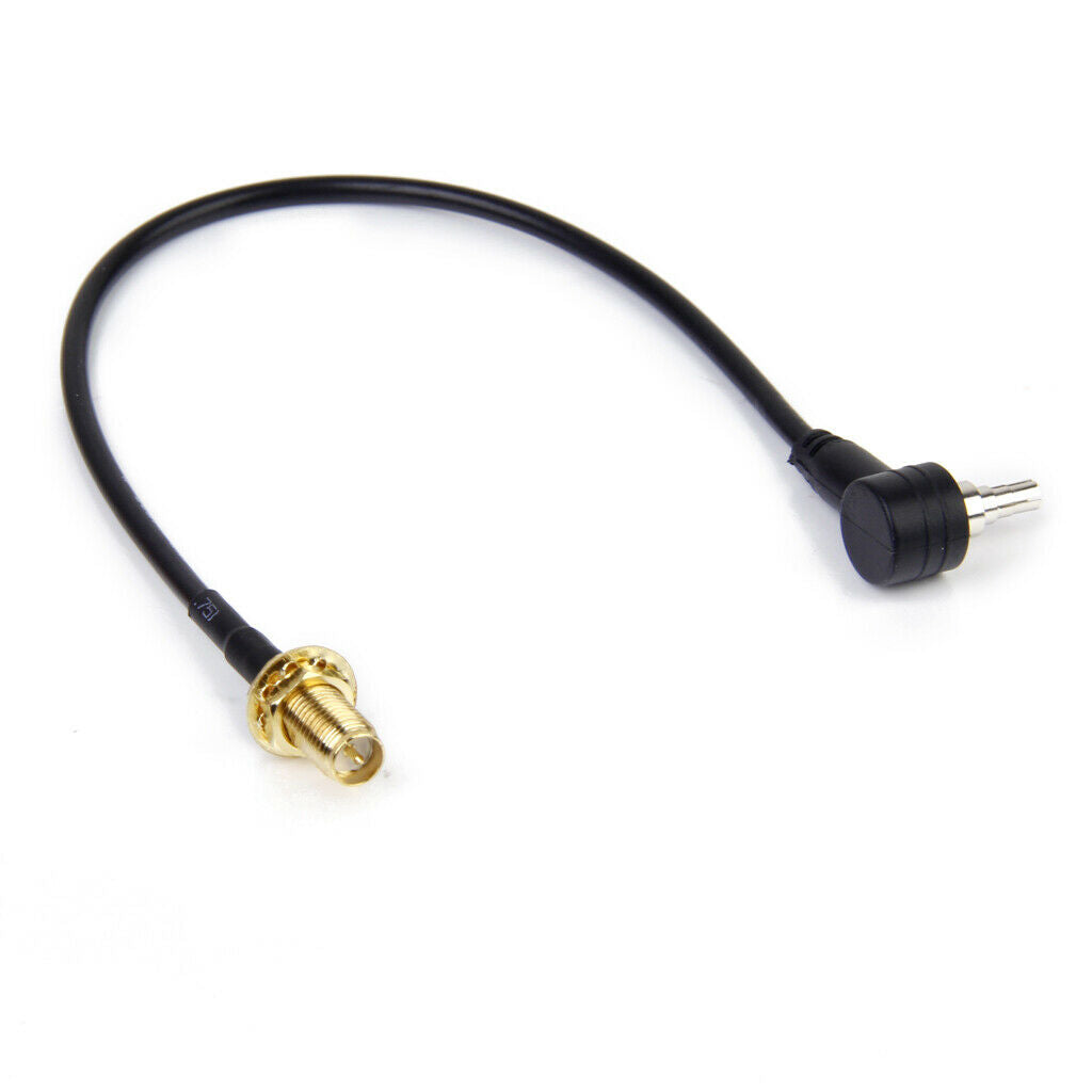 2 Pcs RP-SMA CRC9 & TS9 Pig Cable Female Connector Antenna for
