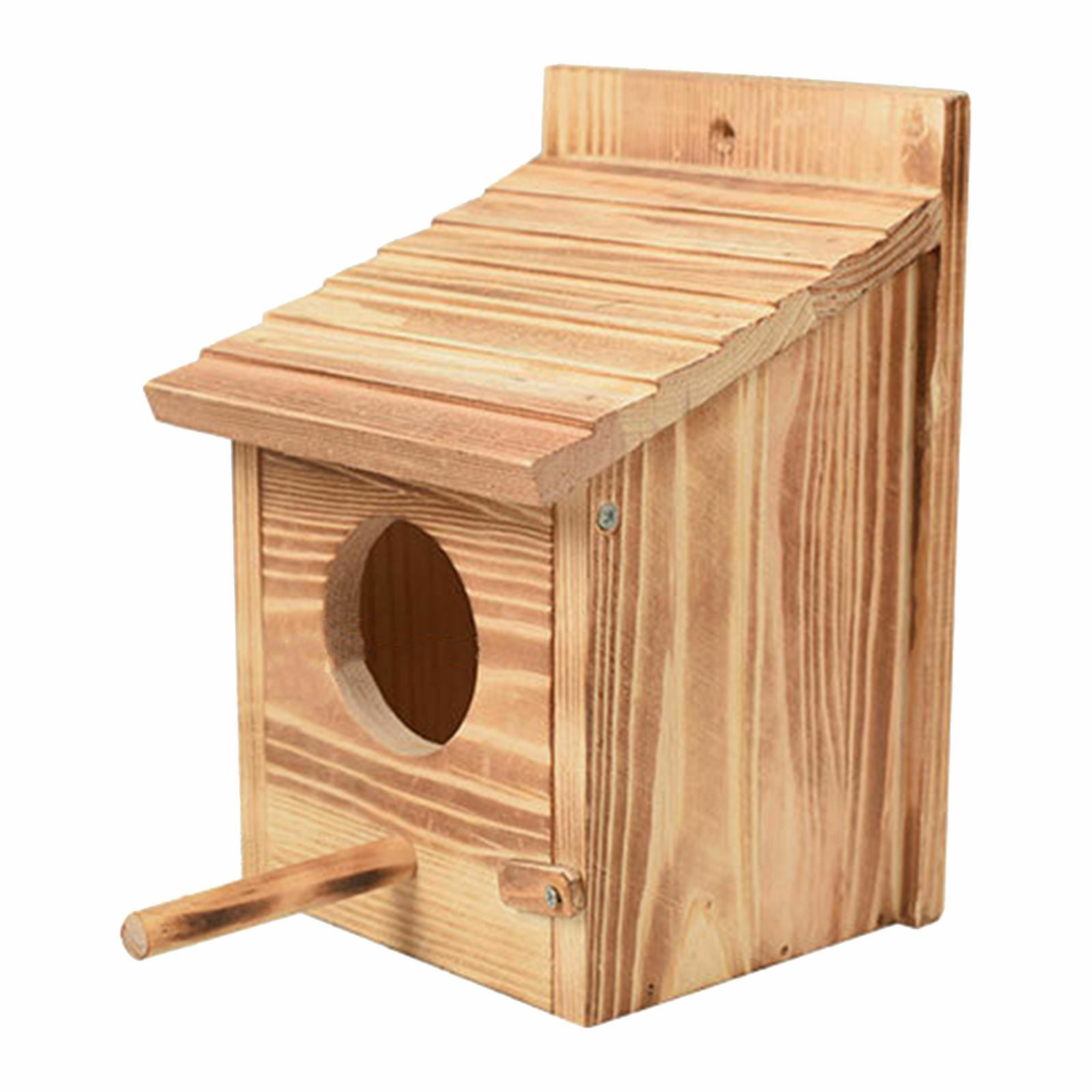 Quality Wooden Wild Bird Nest Wood Box House - Pressure Treated Long Lasting