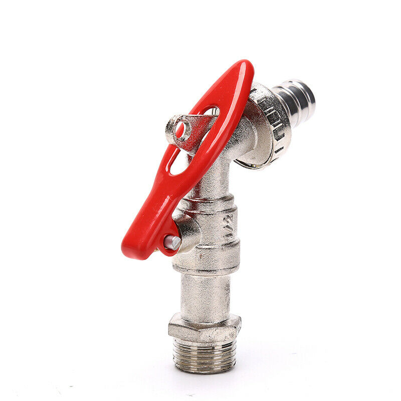 1/2 Inch Zinc Alloy Water Tap Lockable Faucet Garden Hose Faucet with L FT