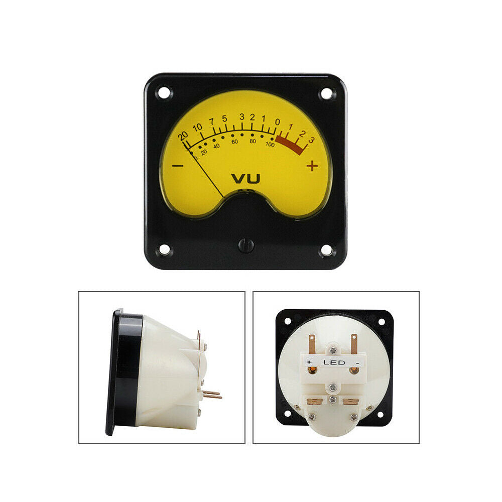 Pointer Type VU Meter Head With Backlight Ammeter TR-57 Level Meter Audio Meter