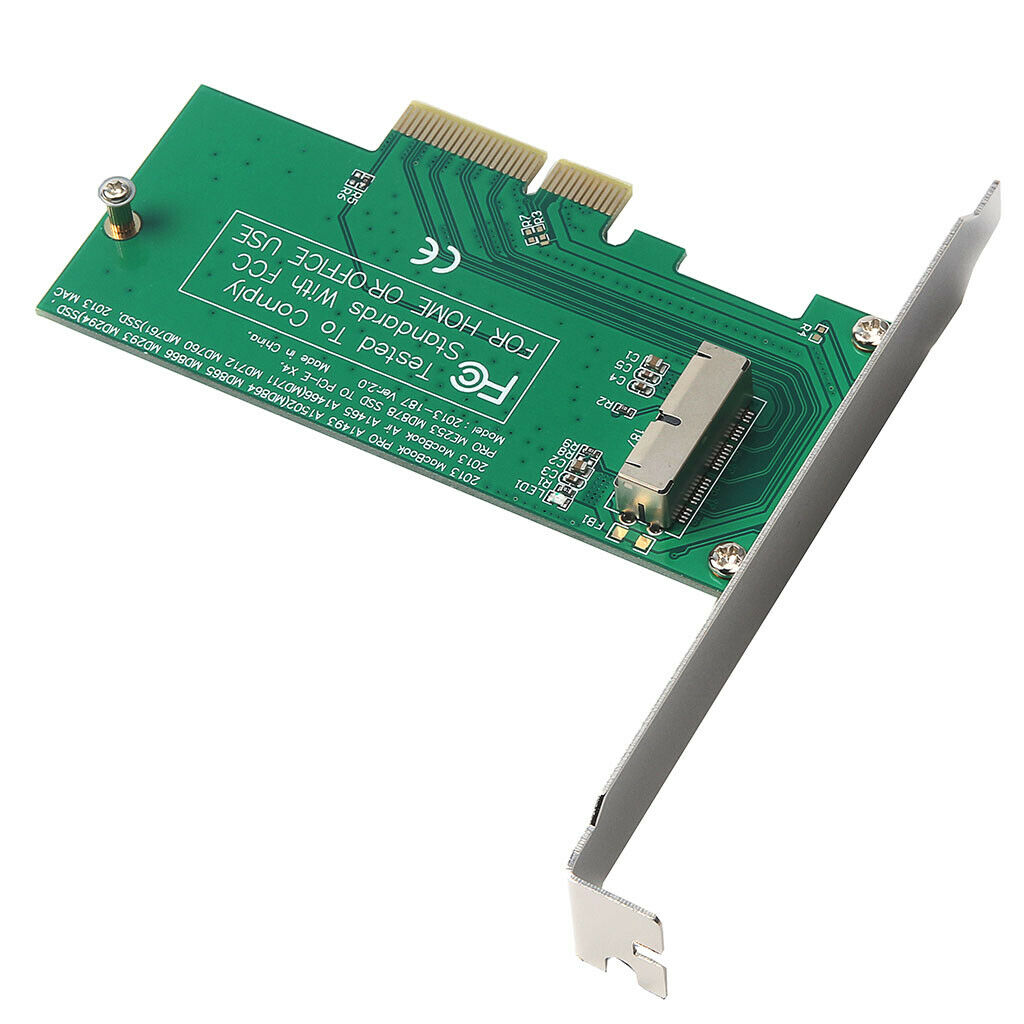 Adapter Card to PCI-E 4X for 2013/14/15/16/17 MacBook Air pro 12+16 pin SSD