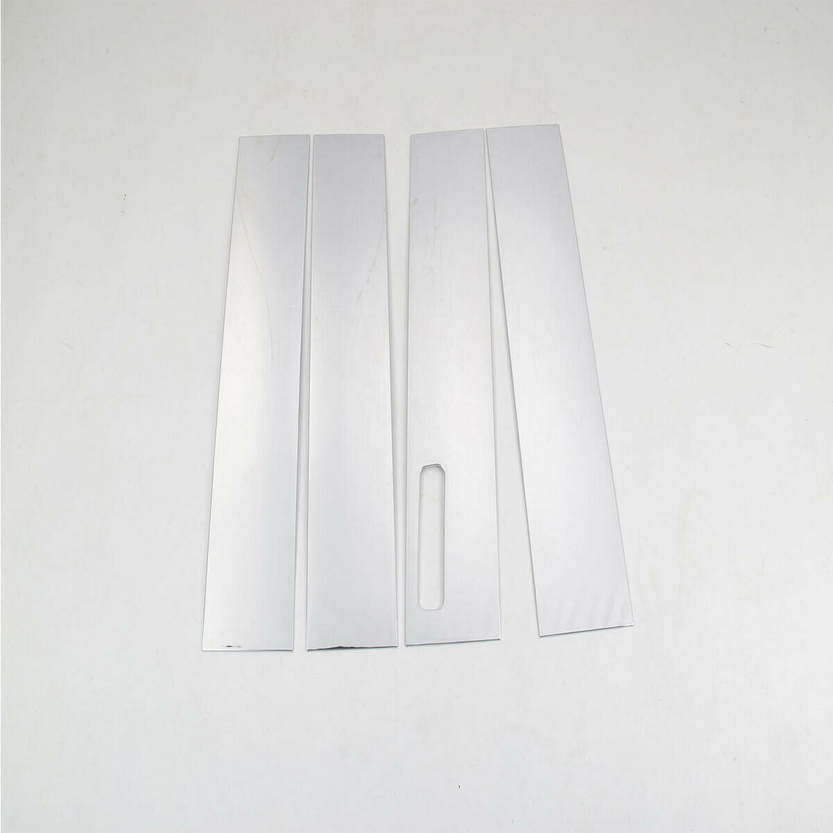 For Ford F150 F-150 2021-2022 Chrome ABS Chrome Window Pillar Posts Trim 4PCS