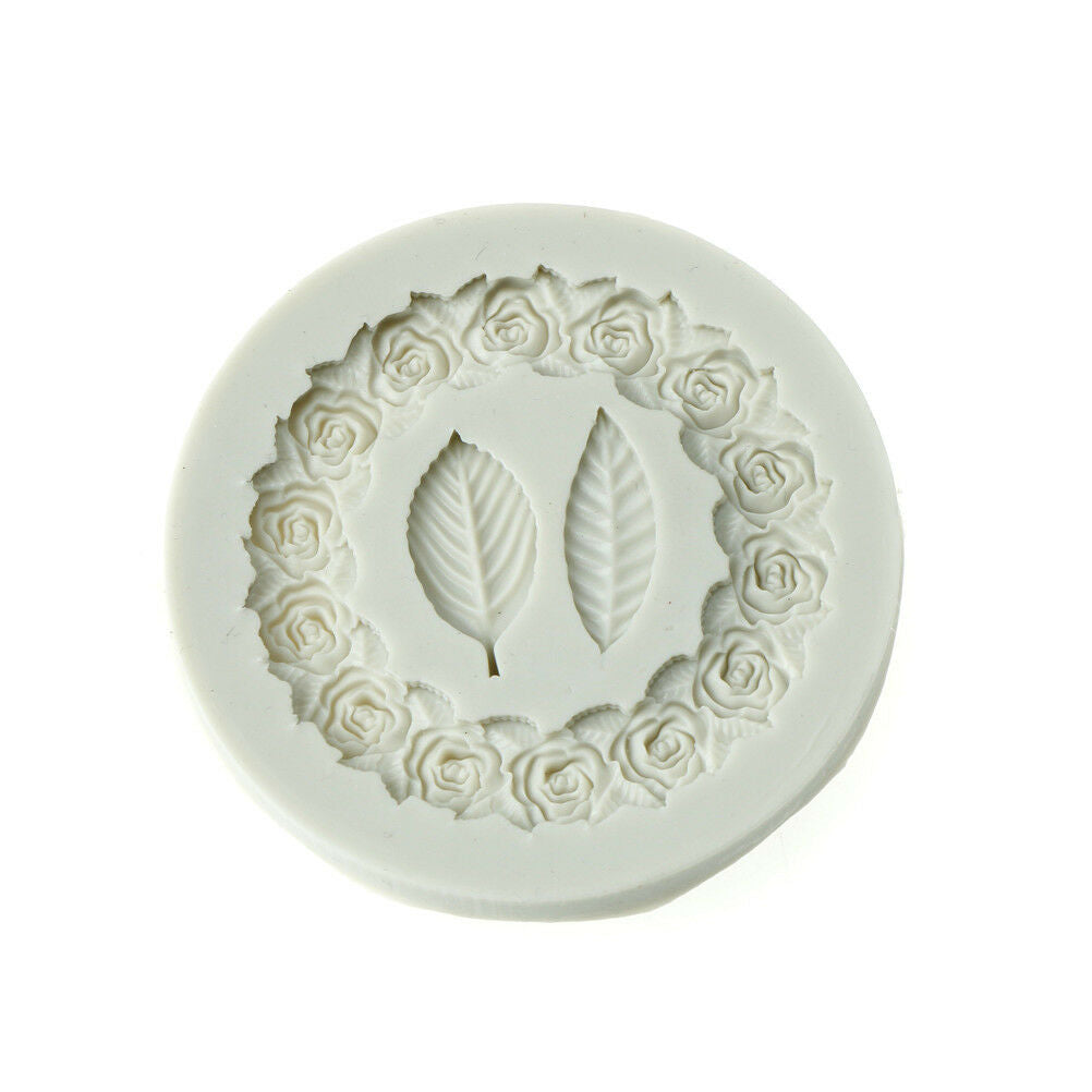 Flower Leaves Silicone mold fondant mold cake decorating tools chocolate m.l8