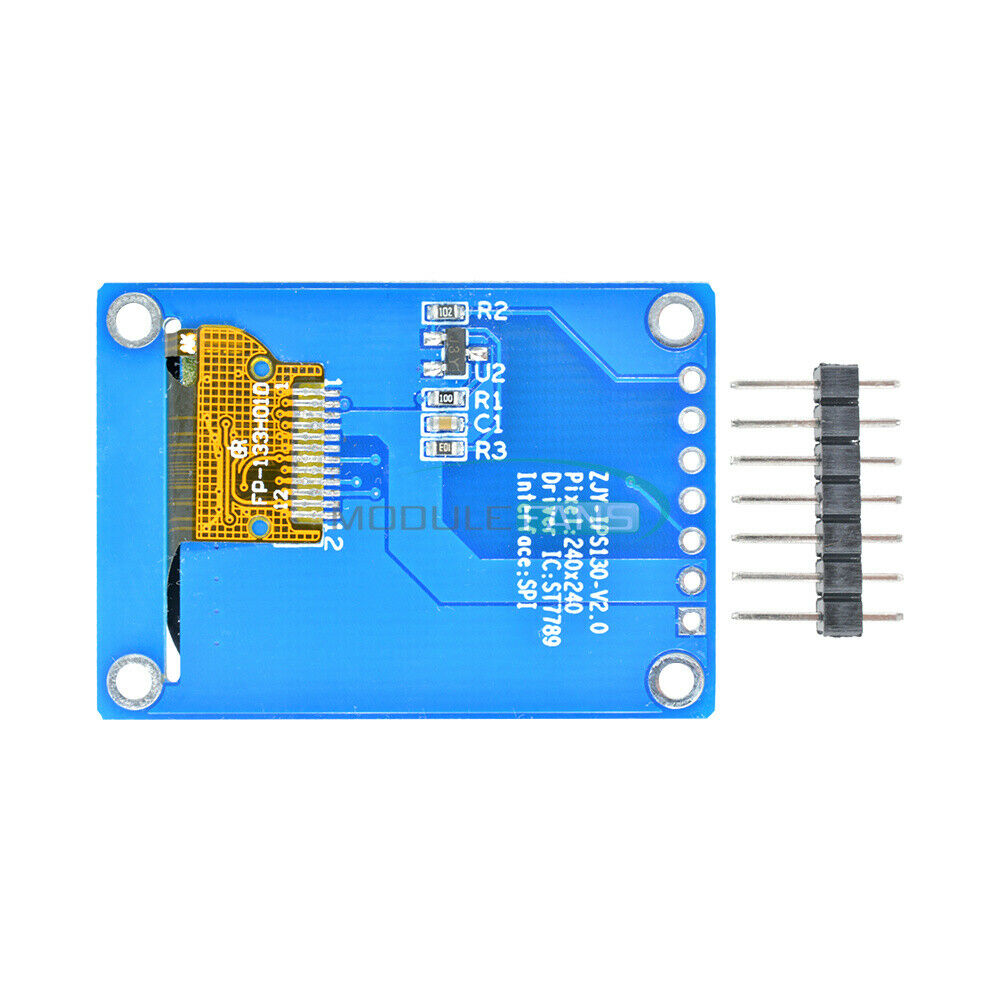 5PCS 1.3'' Inch IPS SPI Full Color 240x240 LCD Display 3.3V ST7789 for Arduino
