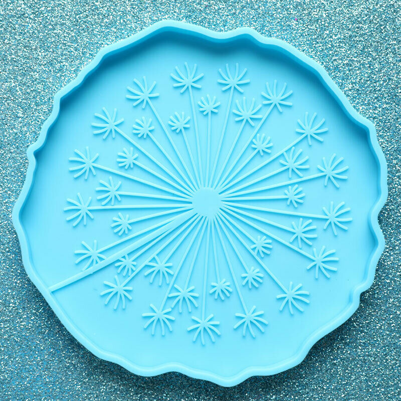 Dandelion Coasters Molds Silicone Molds Mold Making For CraftA KX