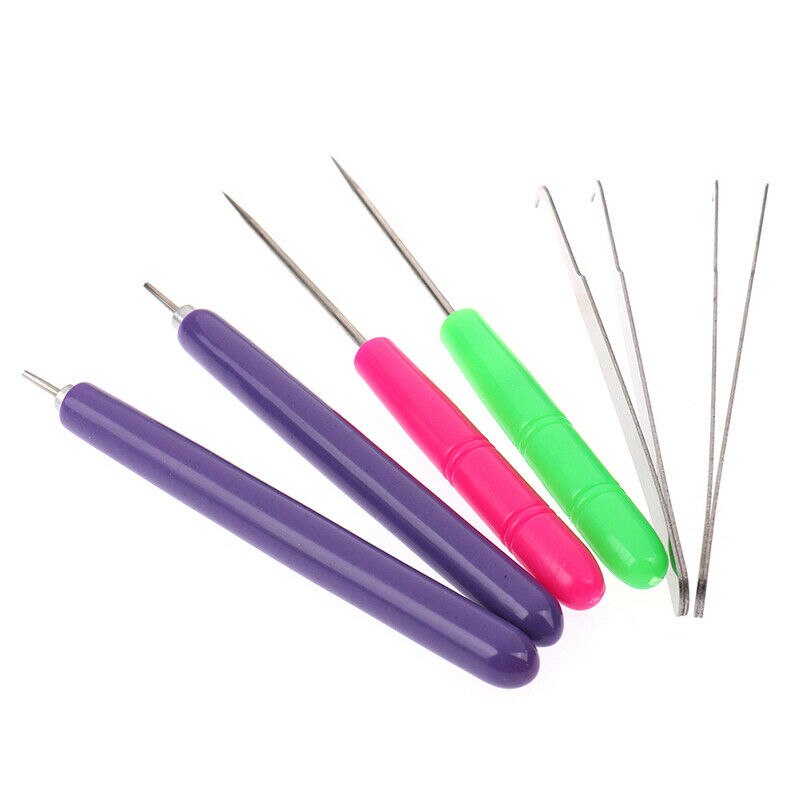 3PCs Tweezer Needles Slotted Pen Tool Kit Quilling Paper DIY Set Paper To.l8