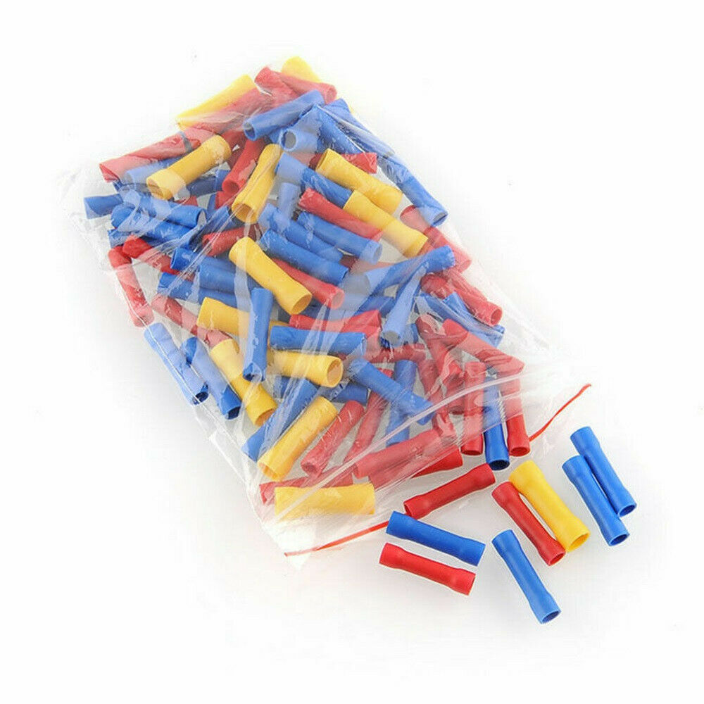 50Pcs Assorted Insulated Electrical Wire Cable Terminal Crimp Connector Set