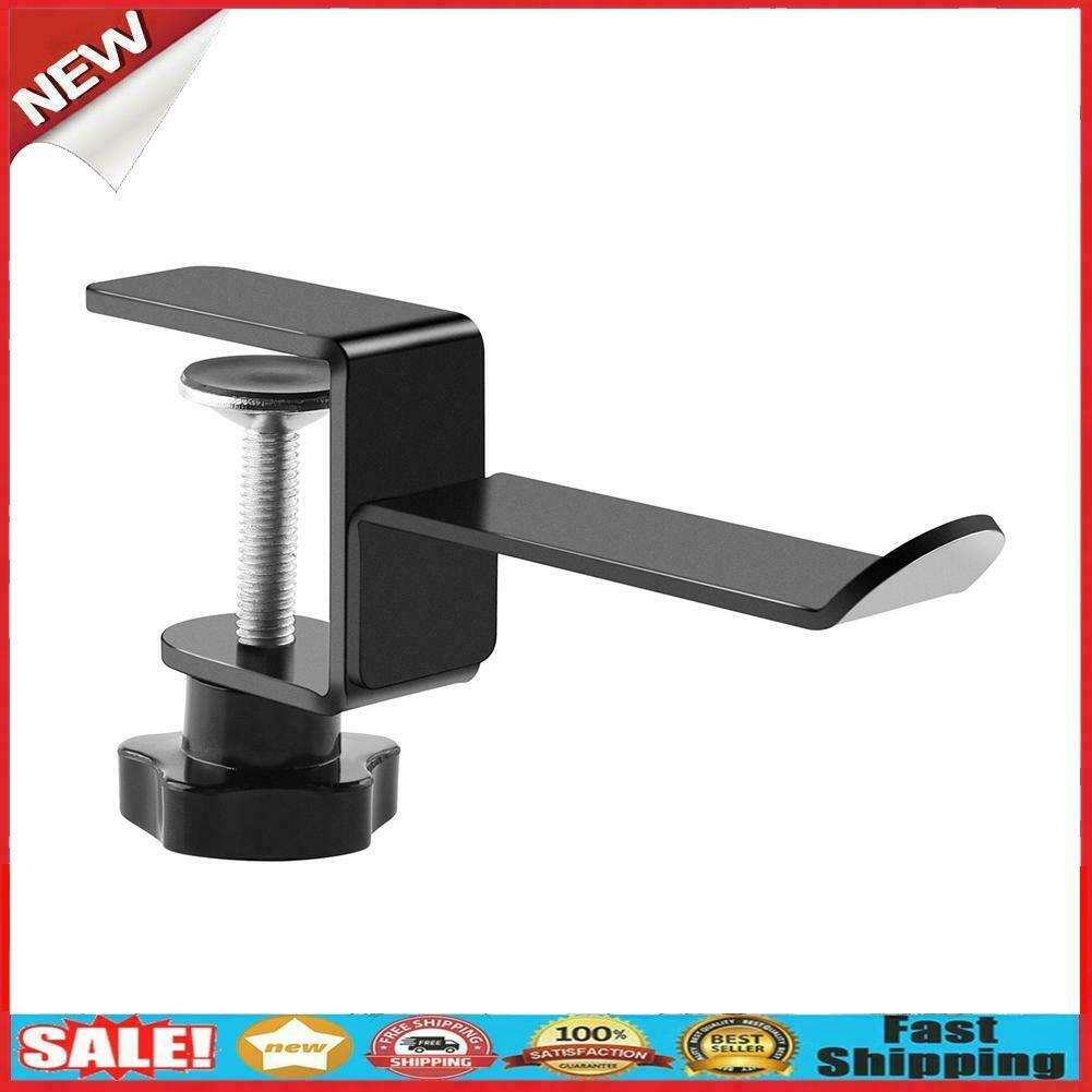 Metal Headphone Clamp Hook Holder Rack Table Gaming Headset Hanger Shelf  @