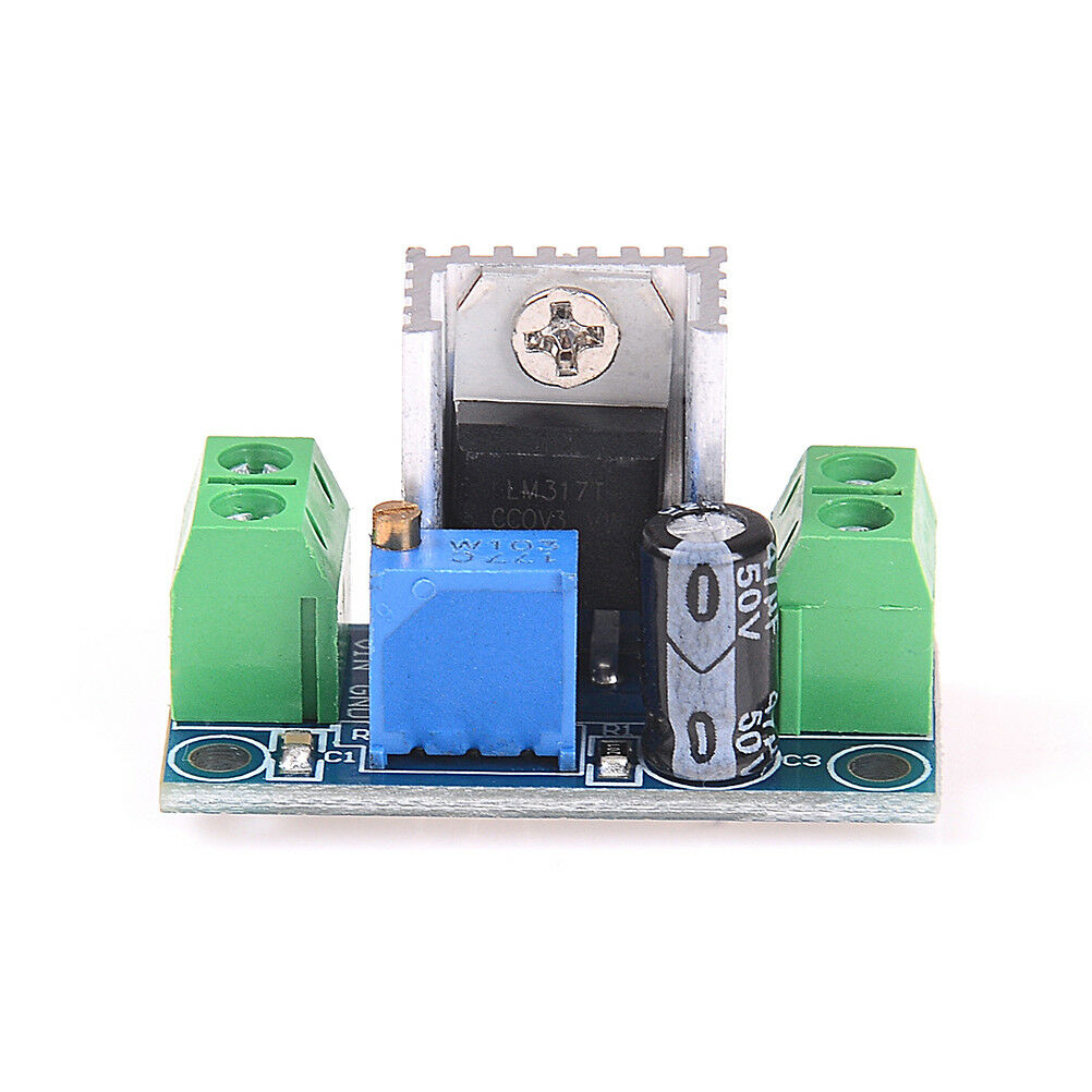 LM317 DC-DC step down converter 4.2V-40V to 1.2V-37V linear voltage regula.l8