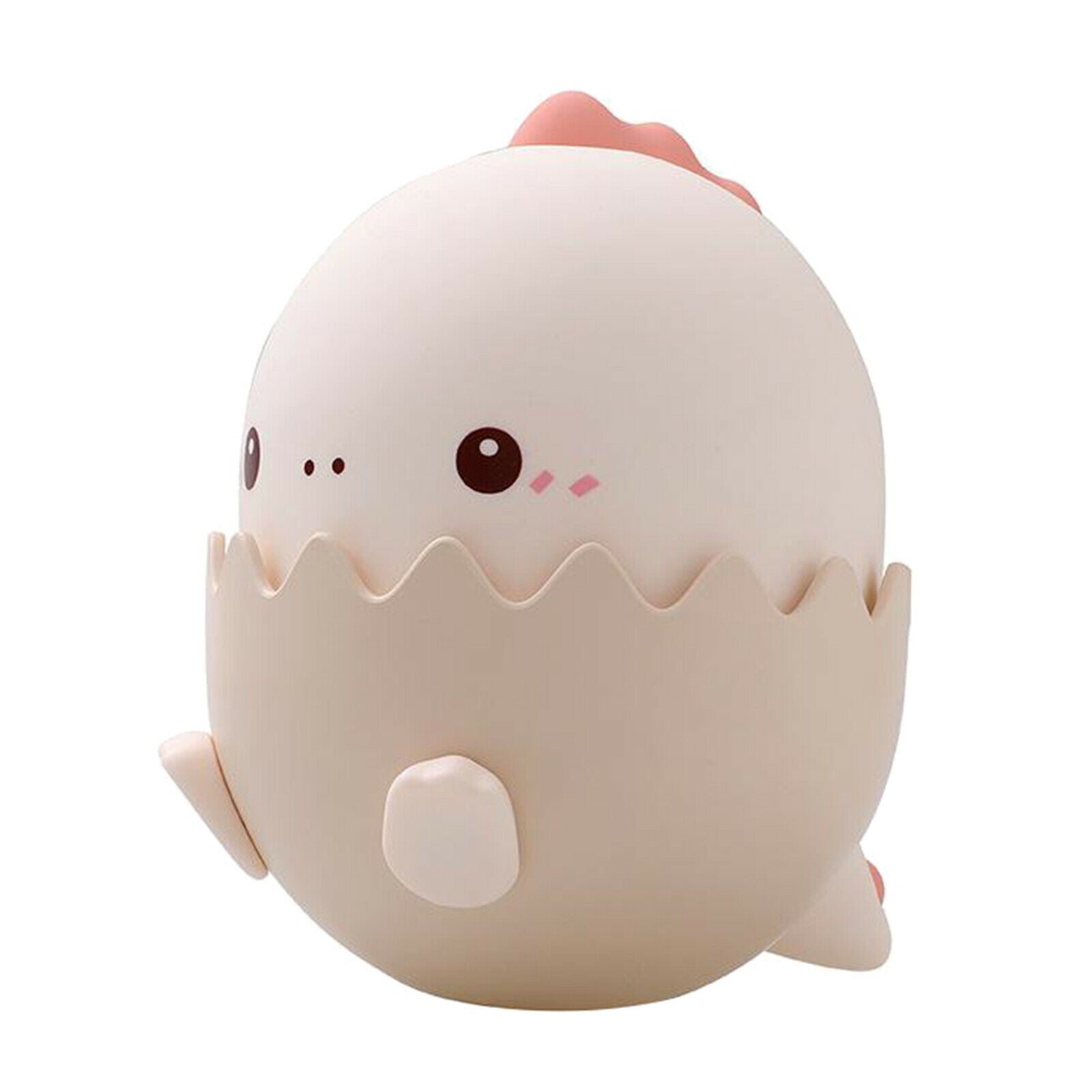 USB Rechargeable Night Light Lamp Silicone Dinosaur Color Change Pink