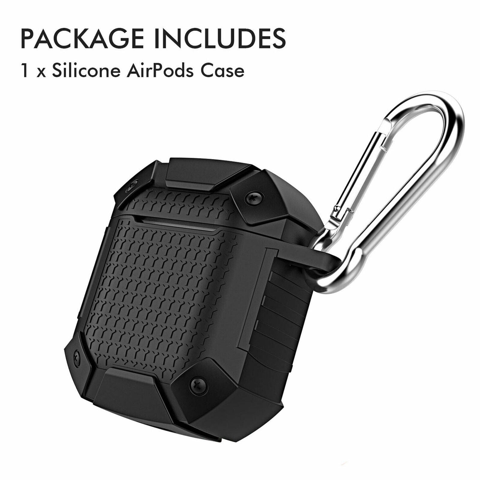 For AirPods 2 2019 Wireless Armor Case Heavy Duty Rugged Earphone Charging Cover