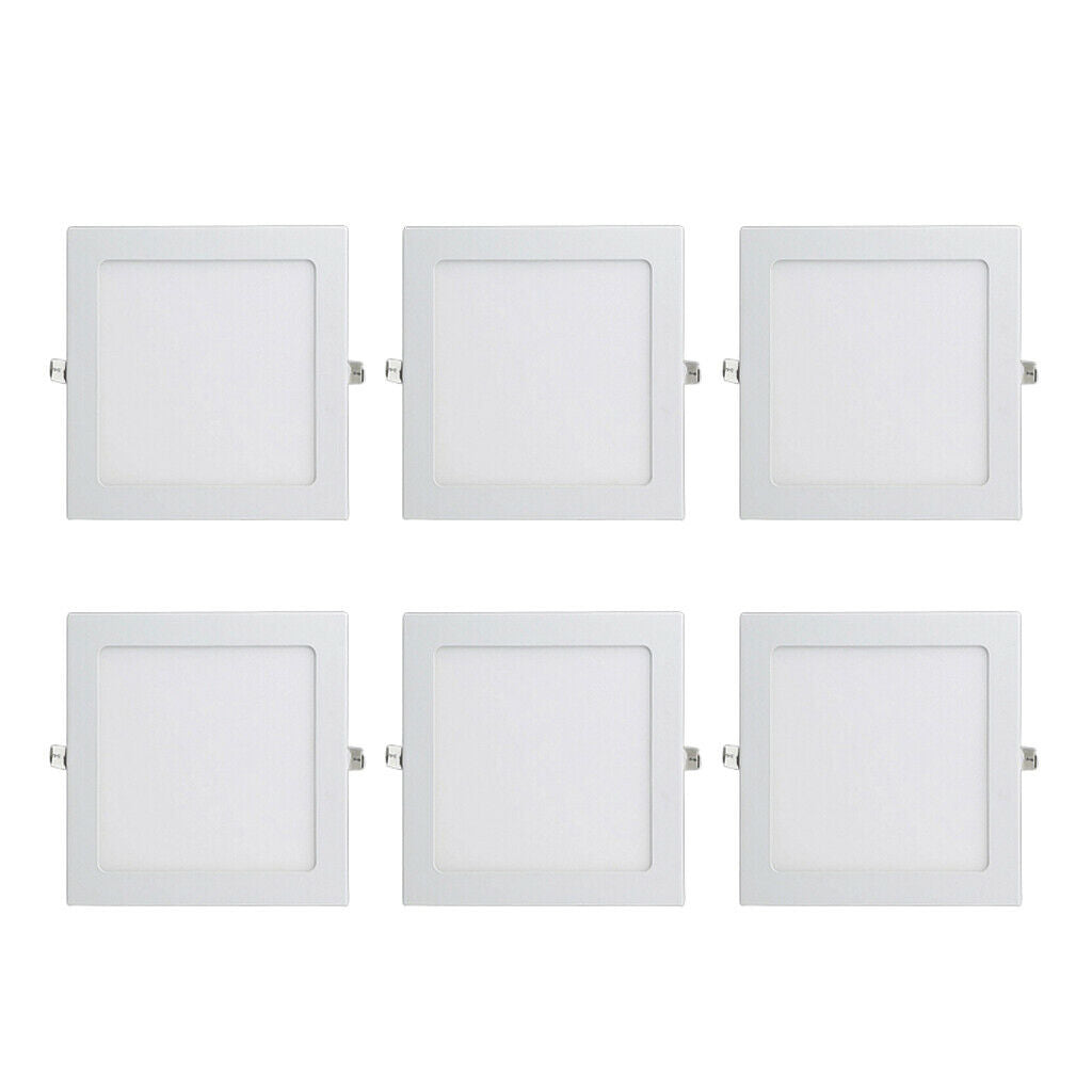 Recessed LED Downlights Warm White Cold White 220-240 V Ceiling  Square-6500k