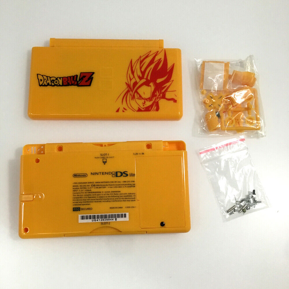 For DRAGONBALL Z Orange Limited Edition Housing Shell for Nintendo DS Lite NDSL