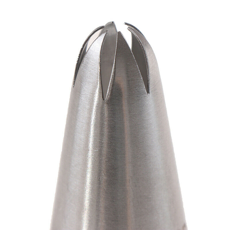 1Set Medium Icing Piping Pastry Nozzle Tips Baking Tool Stainless Steel N.l8