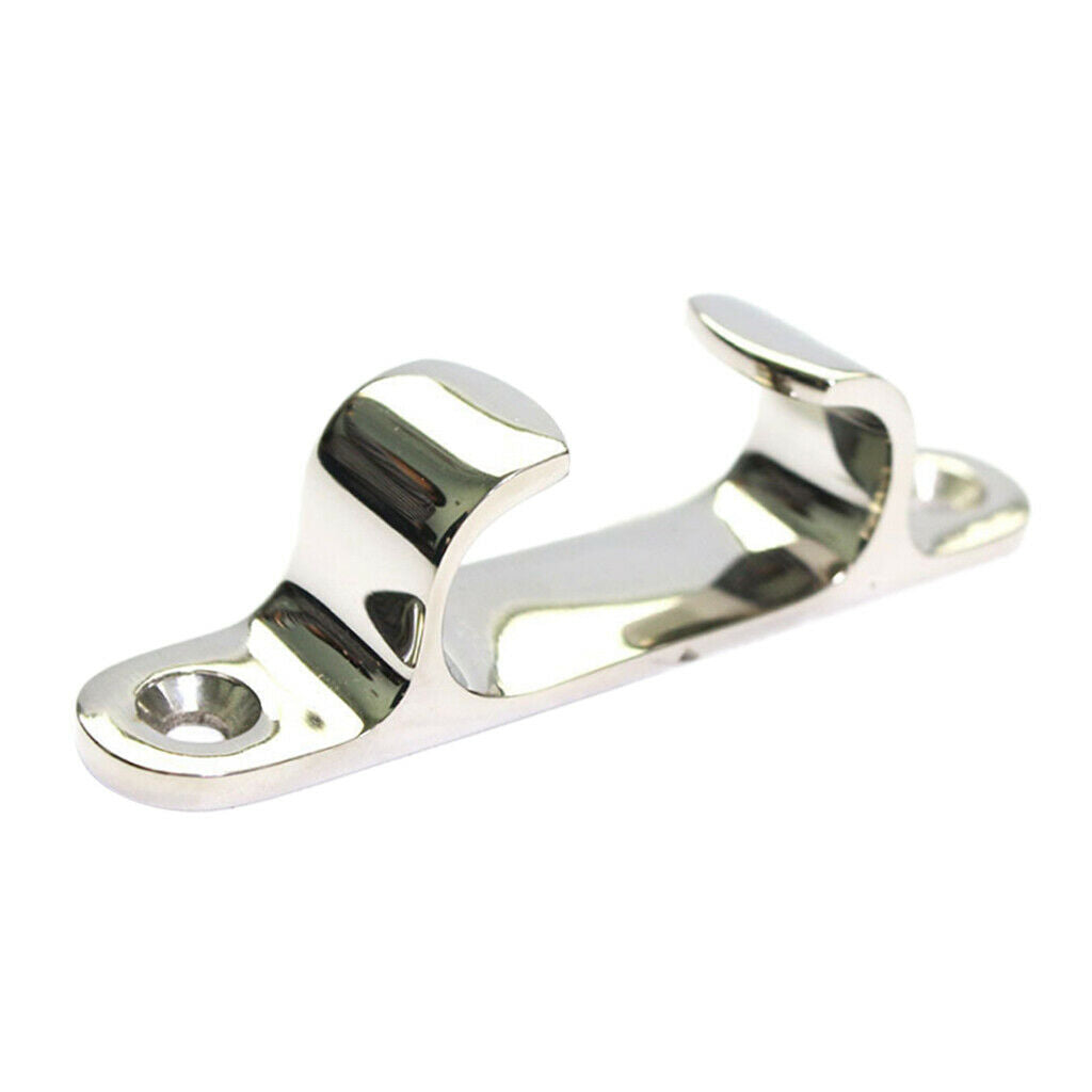 Stainless Steel 5 Inch 125mm Boat Cleat Line Straight Bow Chock for Boats Marine