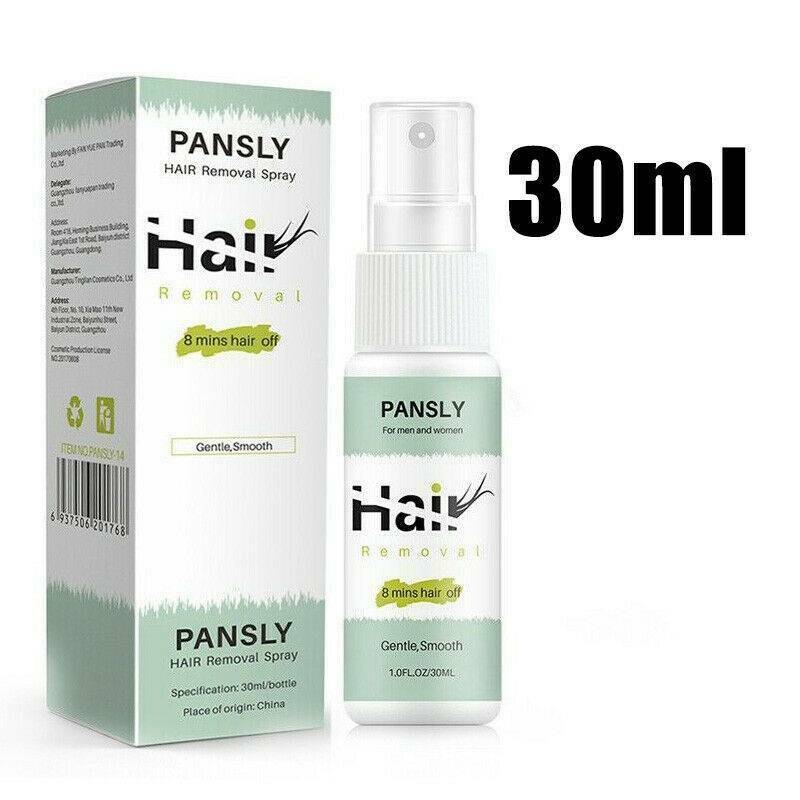 Spray&Wipe Hair Removal Spray Away Natural Painless Care Hair Remover 30ML