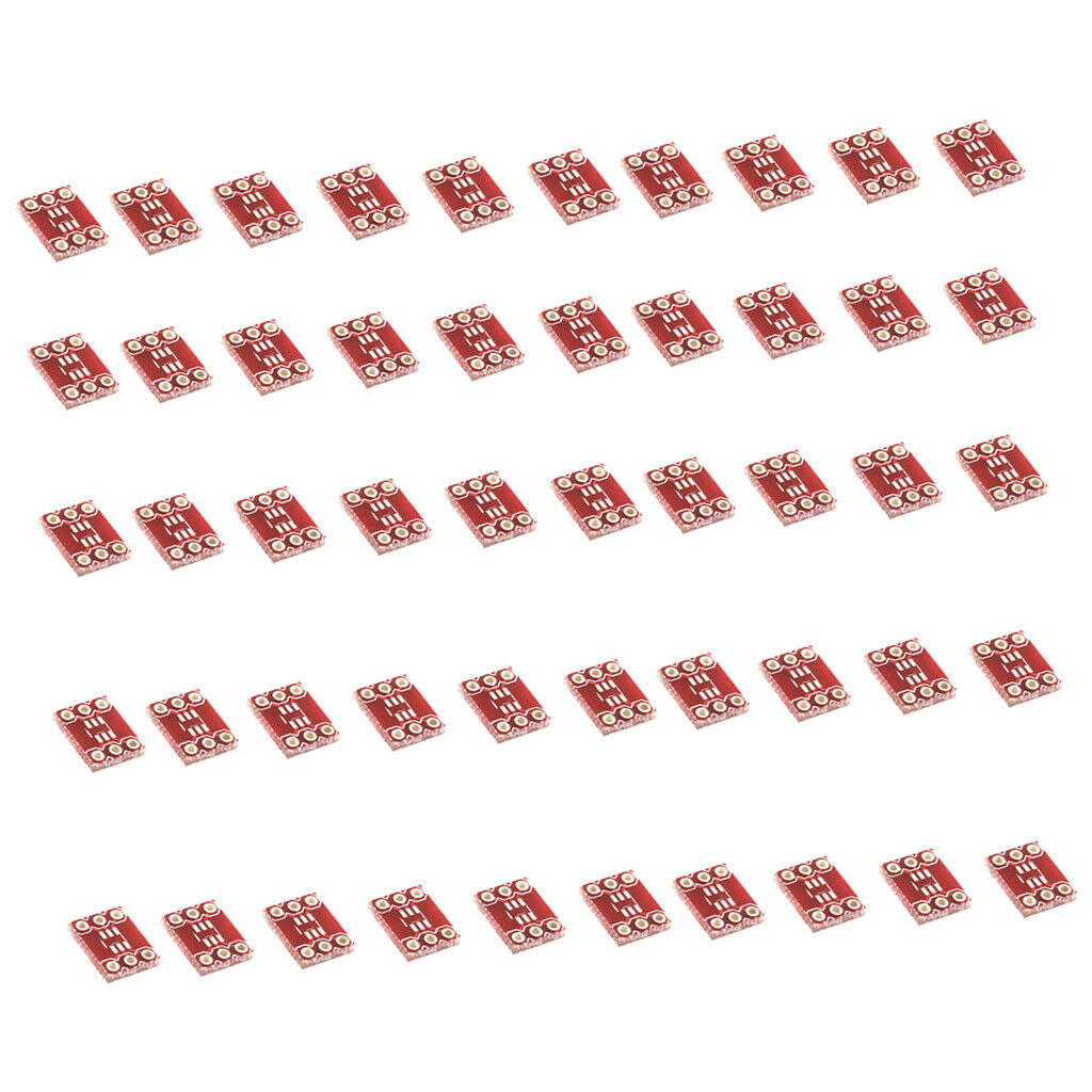 Pack of 50pcs 6 pin SOT23 To DIP Adapter PCB Board SMD Converter Board