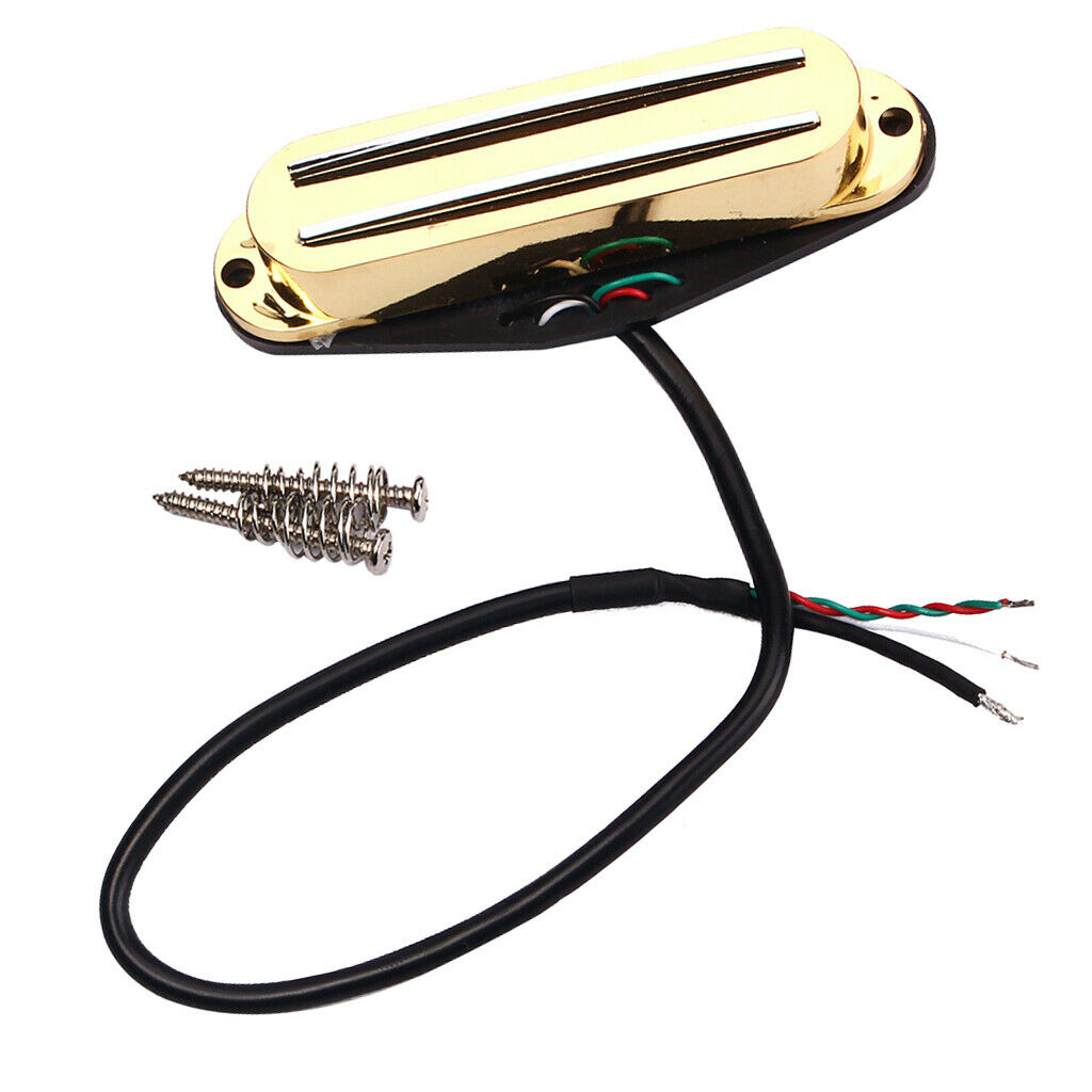 4 Conductor Dual Rail Humbucker Pickup for ST Electric Guitar Bass Parts