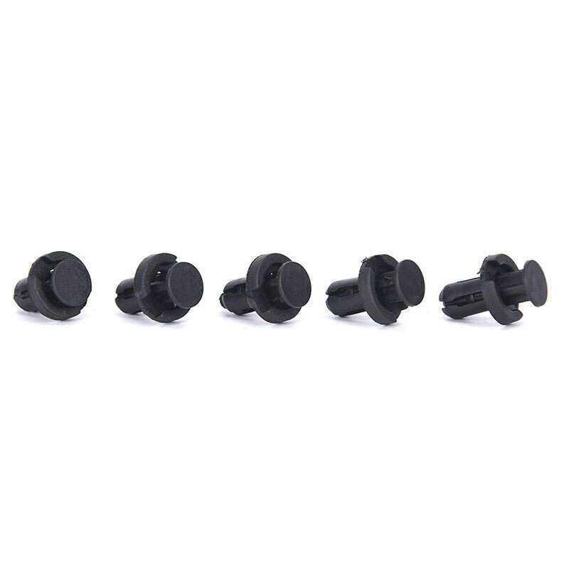 100Pcs Bumper Clips 10mm Hood Fender Push Rivets Retainer Fasteners For Acun Fx