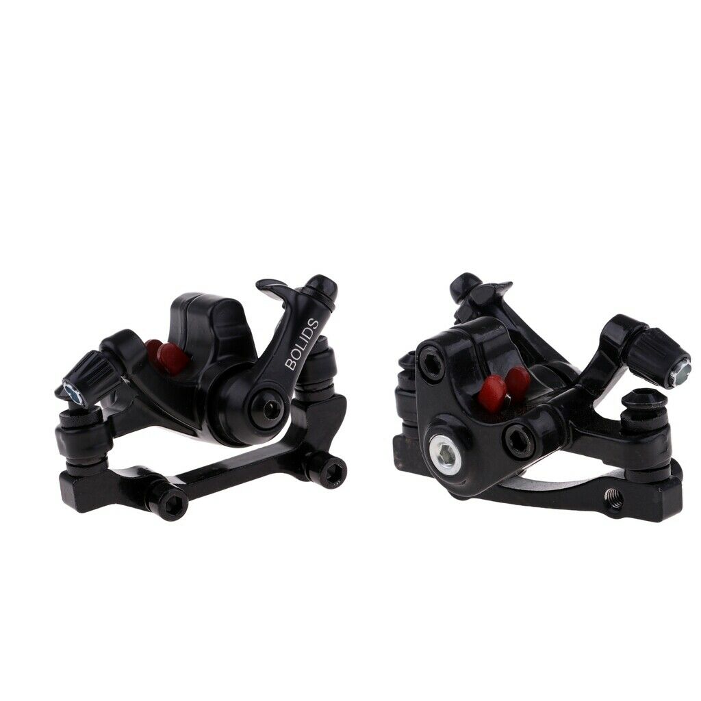 3pcs Black Durable Front Bike Disc Brake Replacement Parts Easy to Install