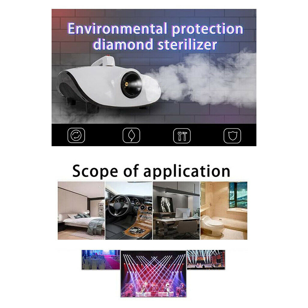 Multifunctional Car Atomization Sterilization Indoor Air Purifier UK Plug
