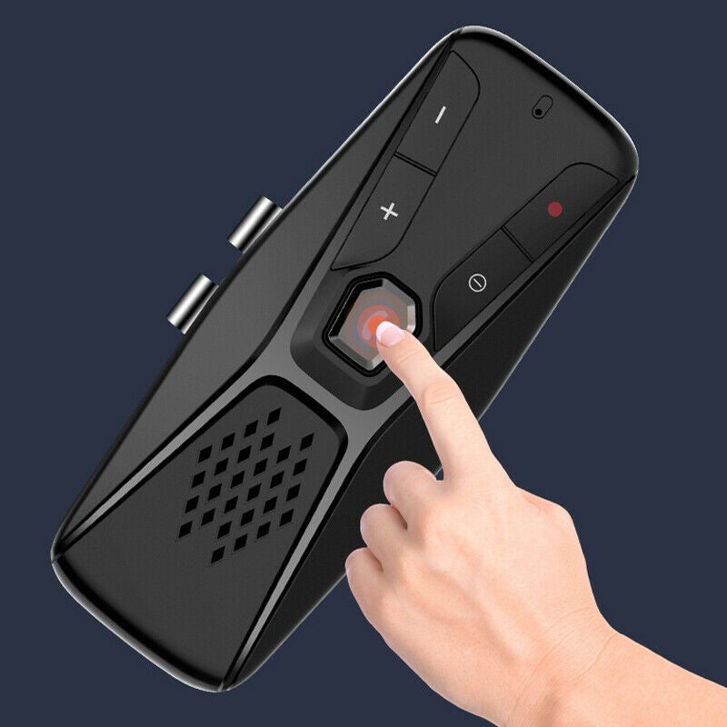 Universal In-Car Bluetooth V5.0 + EDR Car Kit Wireless Handsfree Speaker Phone
