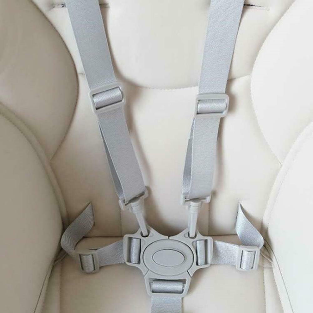 Baby Universal 5 Point Harness High Chair Safe Belt Belts Seat Tear-proof