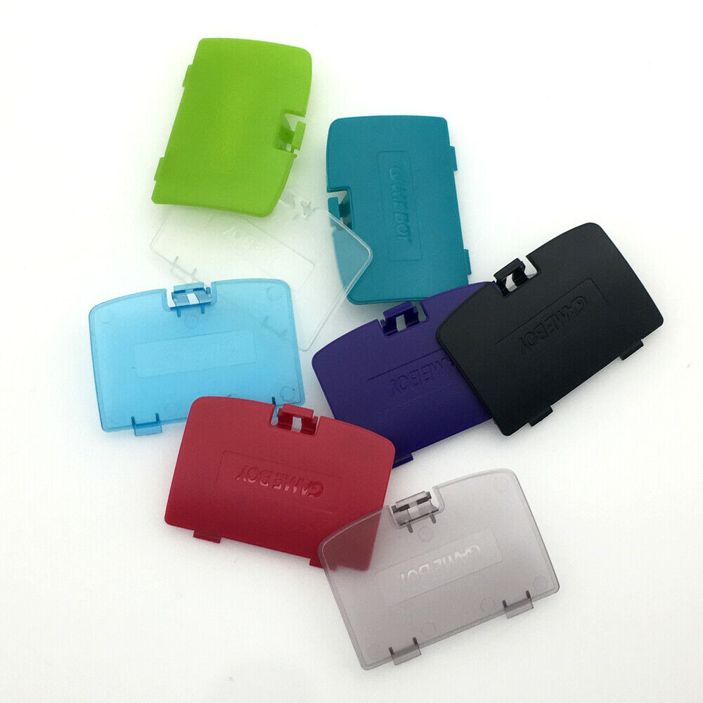 30pcs For GameBoy Color GBC Battery Cover Lid Replacement Door Mix Colors