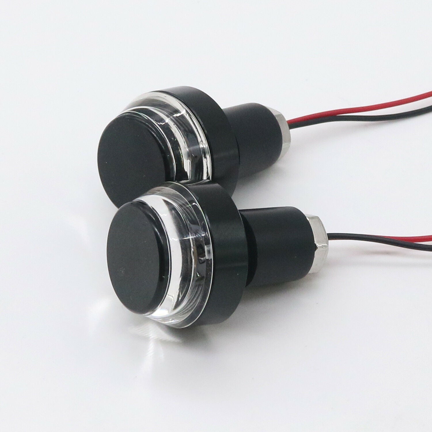 2 Motorcycle Turn Signal LED Light Indicator Blinker Handle Bar End Handlebar