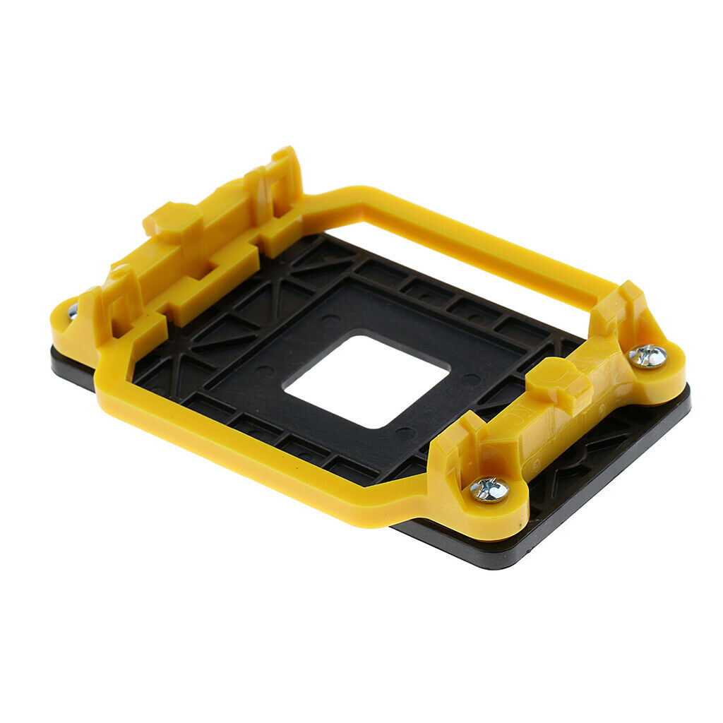 Yellow Plastic AMD CPU Fan Stand Bracket Base Socket Replacement for AM2