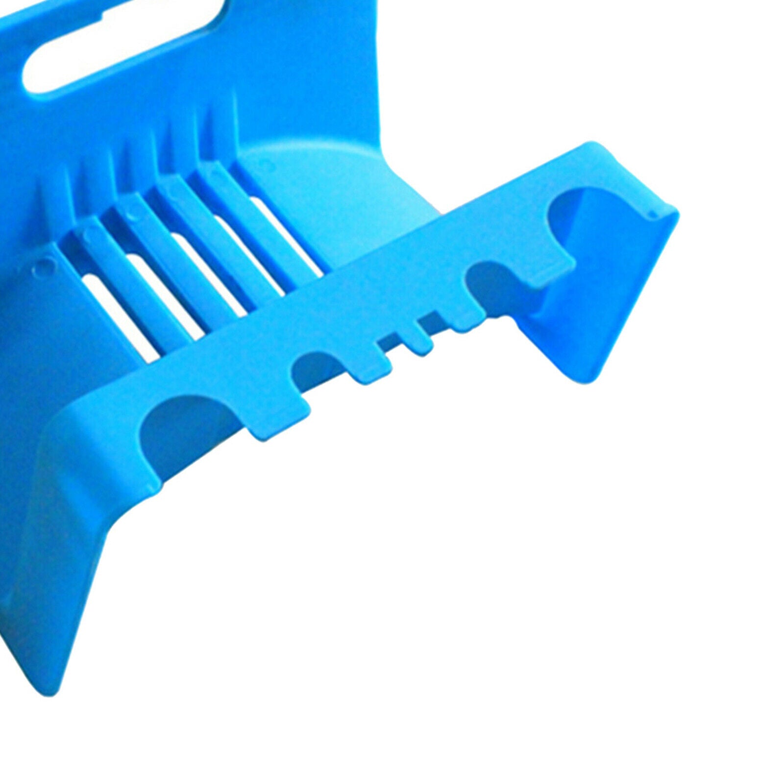 Hose Hanger Hose Reel Holder Wall-Mounted Water Pipe Storage Rack Blue