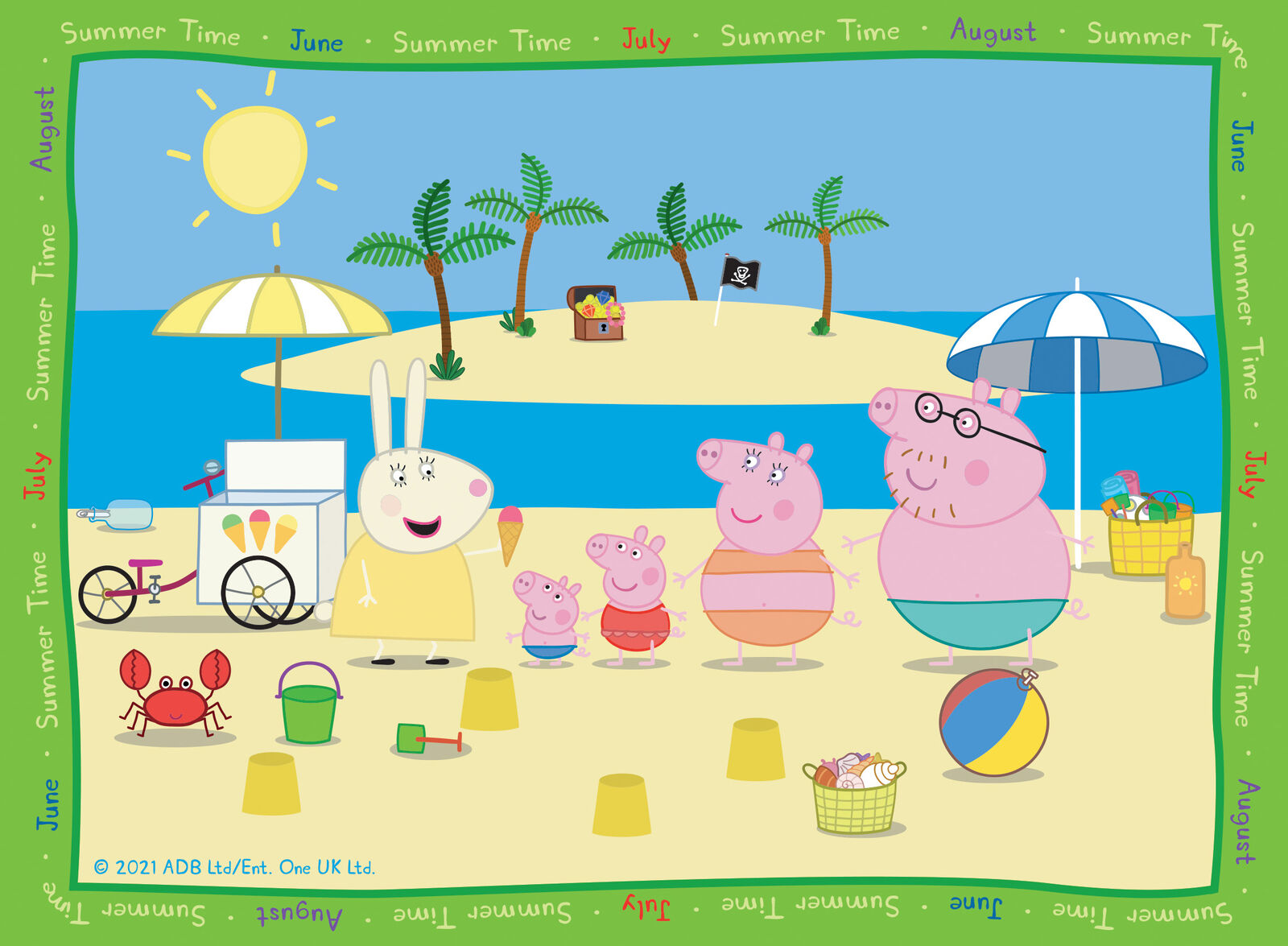 3114 Ravensburger Peppa Pig Four Seasons Jigsaw Puzzle 4 in a Box Age 3yr+