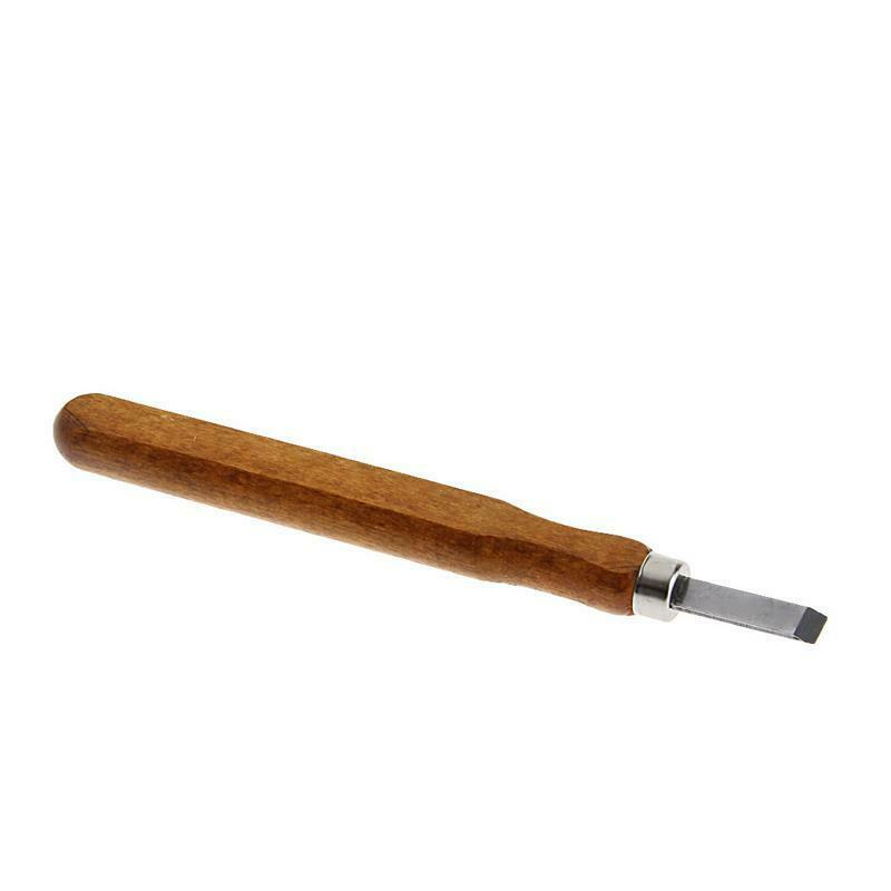 3 Pcs Wood Sculpture Tool Set Mini Chisel Steel Blades Asstorted Wooden handle