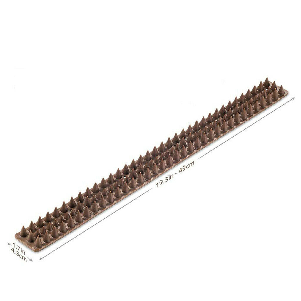 2x Spikes Birds Fence Spikes Security Spikes Keep Off Roosting Cats Dogs
