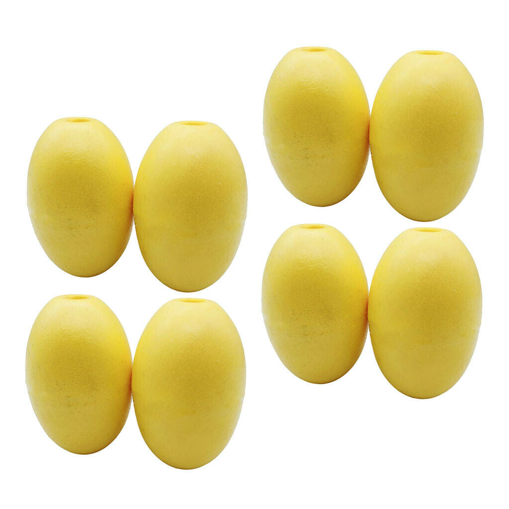 8 Pieces PVC Canoe Kayak Anchor Float Rope Buoy Buoyant Accessories Dia. 1cm