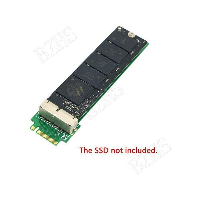 for 12+16pin MacBook Air Pro SSD to pcie m.2 interface Adapter for Desktop PC