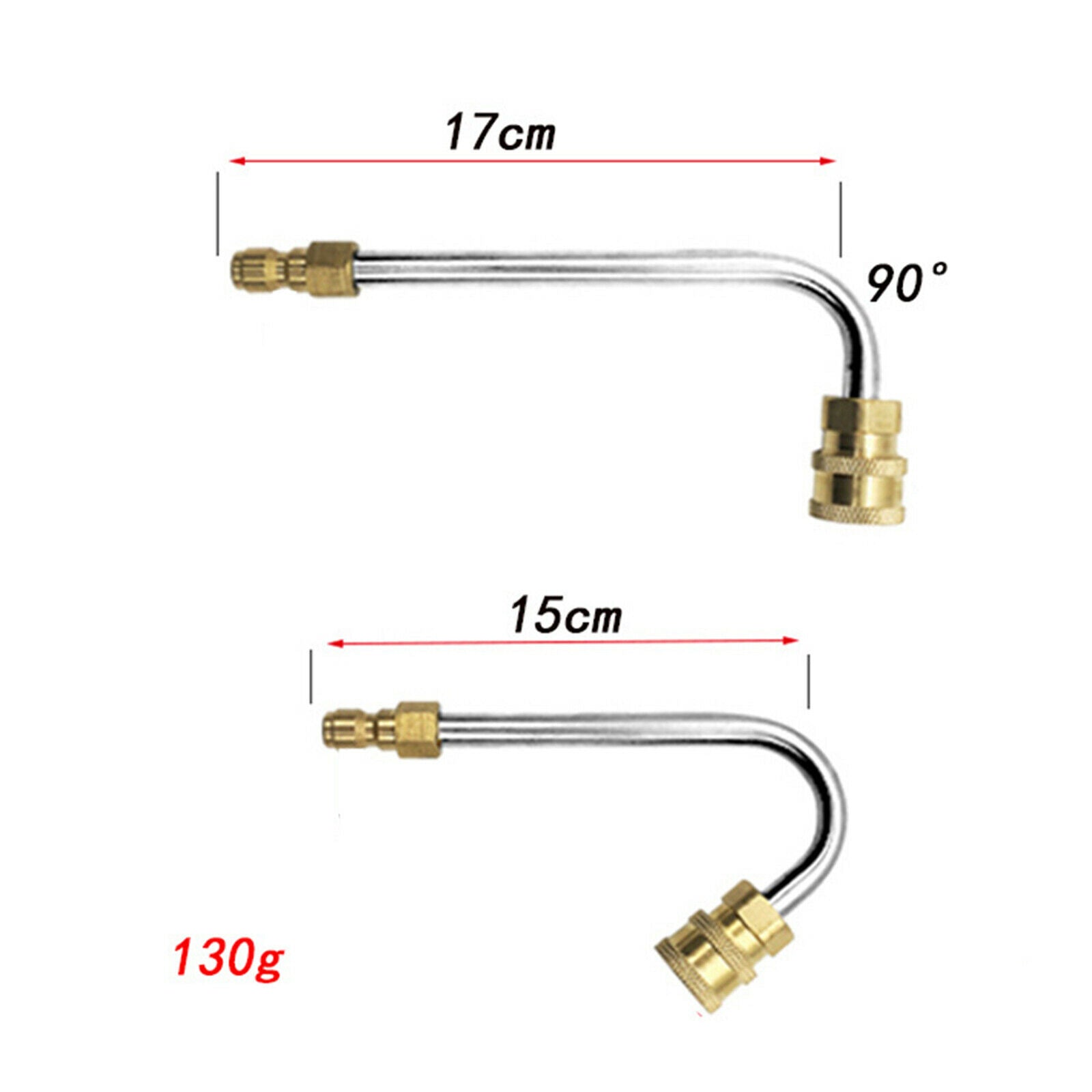 9pcs Pressure Washer Extension Wand Power Washer Lance 1/4'' Quick Connect