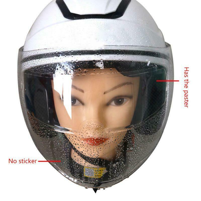 Universal Helmet Clear Anti-Fog Motorcycle Helmet Lens Fog Resistant Films